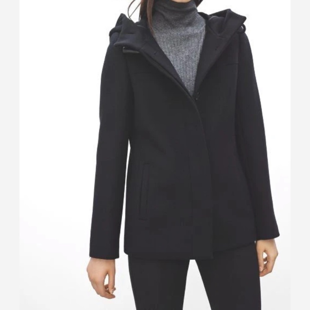 Black Babaton Brady Coat - Size M
